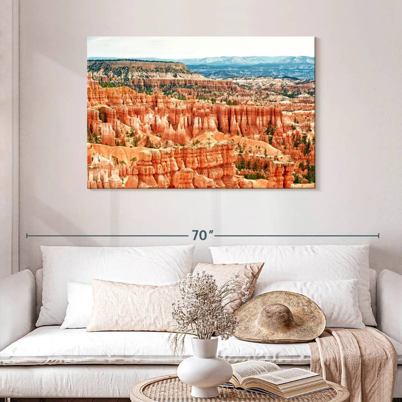 Vue matinale d'Alvord Bryce Canyon, H 30 po x l 45 po