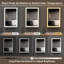 LED Bathroom Mirror Cabinet with Charging, Storage Cupboard with Built-in Rack &USB&Type-C