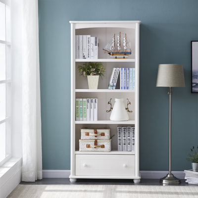 Modern Simple White Display Cabinet