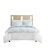 Duvet Cover Mini Set White Full/Queen