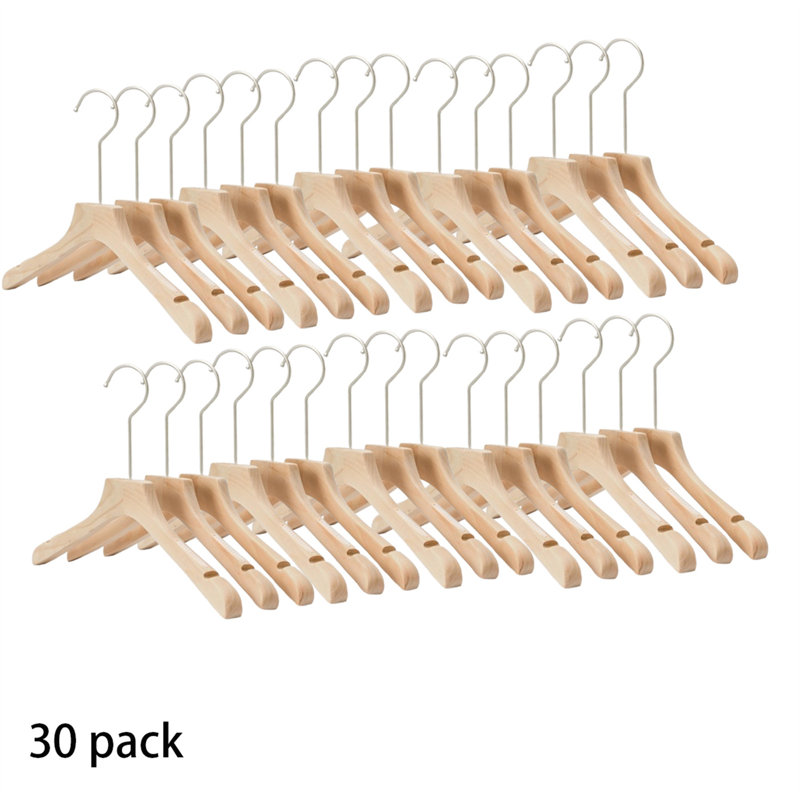 Cintre en bois massif de qualité supérieure, 30