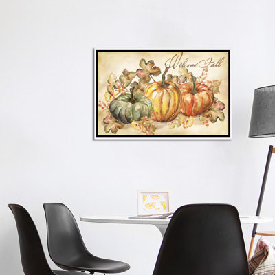 " Watercolor Harvest Welcome Fall " by Tre Sorelle Studios