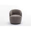 Chaise pivotante en chenille de 25,4 po x 25,4 po x 26,38 po-1093868900