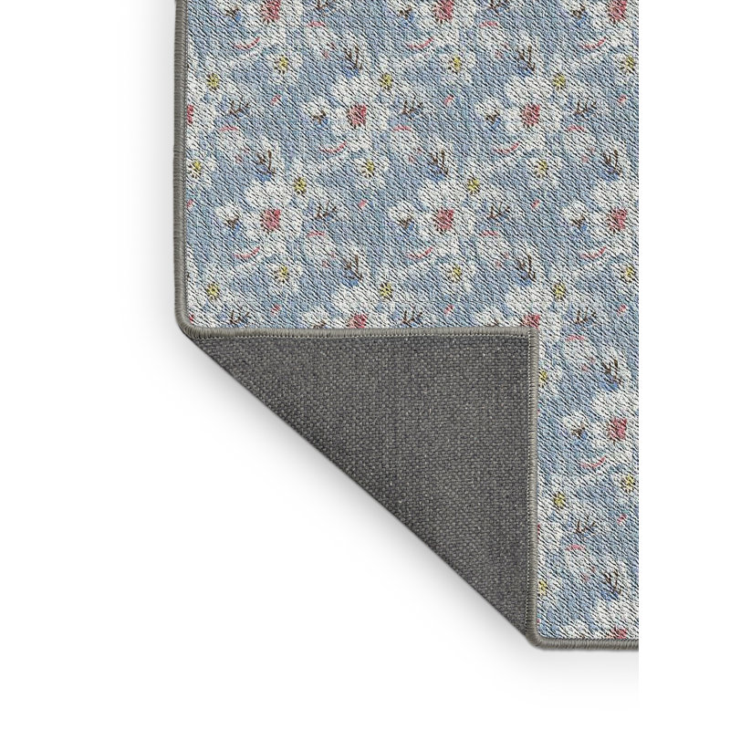 Floral Indoor Rug, Rectangle 8' x 12'