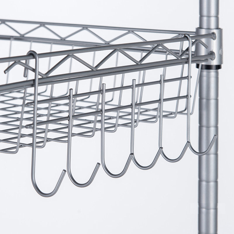 Alverson 13.39'' W Metal Shelving Unit