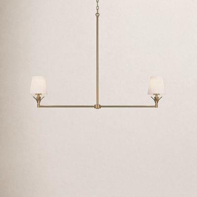 Mara 2-Light Dimmable Linear Chandelier