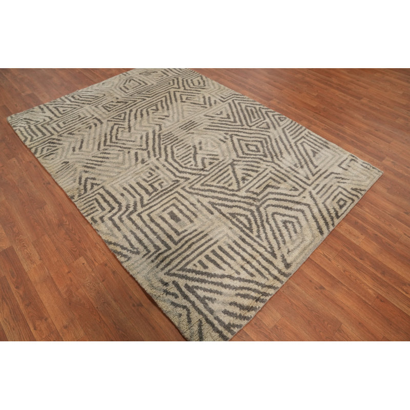 Tapis marocain fait à la main de taille pièce 5 x 8