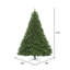Oregon Fir Artificial Christmas Tree Unlit-1074139916-1092356534