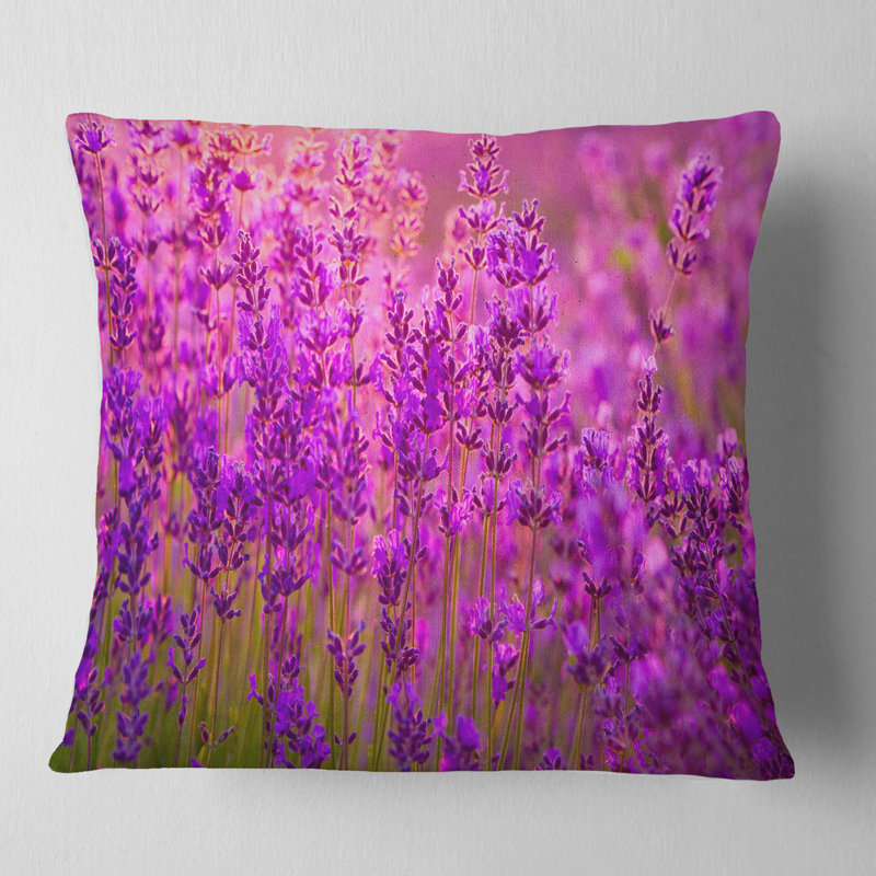 Coussin Tihany Bright Floral, 18 po x 18 po, Carré