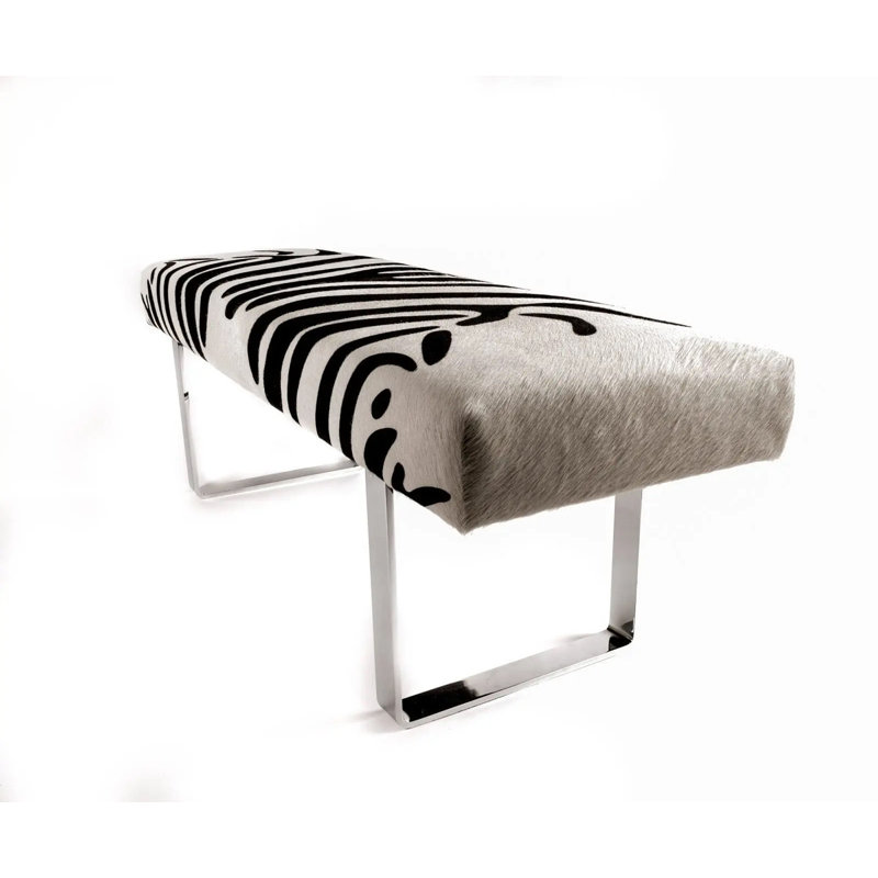 Encanto Cowhide Bench