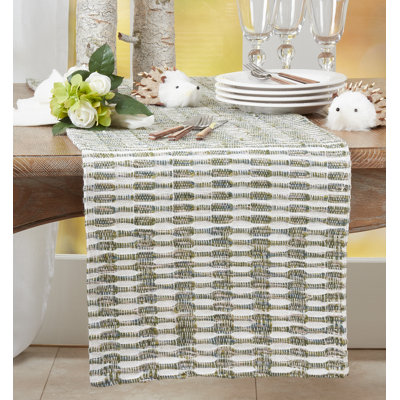 Laelia Striped 100% Cotton Table Runner