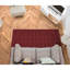 Togut Geometric Tufted Chili Red Area Rug-160313688