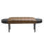 Stasya Genuine Leather Upholstered Bench-1361646657