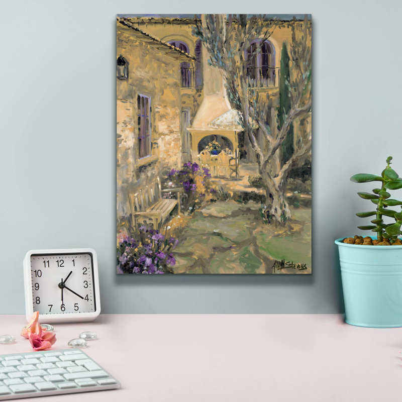  «Scenic Italy 7» par Allayn Stevens, art mural sur toile, H 16 po x l 12 po