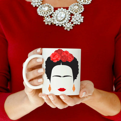 Grande tasse à café 11 oz frida inspiration