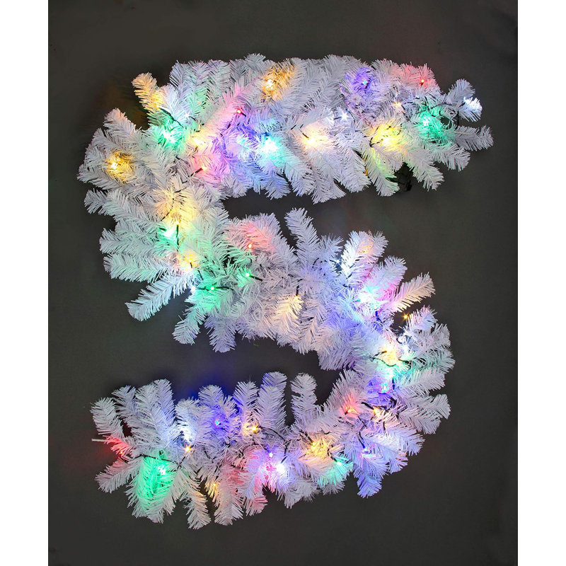78.74cm Lighted Faux Garland with Lights