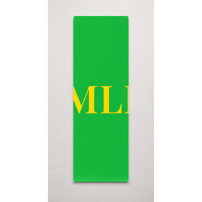 Drapeau du Mali, monogramme diamant de luxe — Rouge, vert, jaune — Grande toile murale