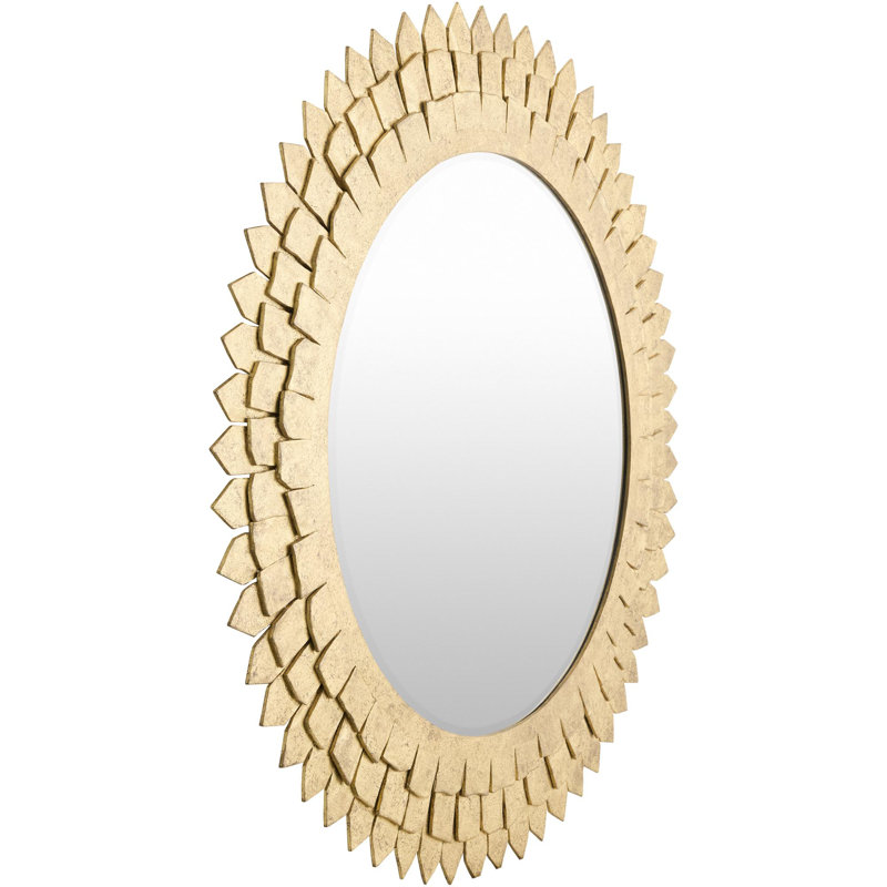 Cian Accent Mirror, Gold