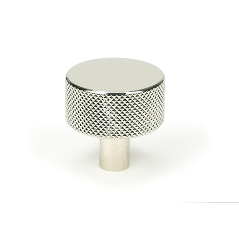 Round Knob, 3 cm, Polished Nickel