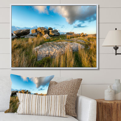 Shrublands on Arkansas Desert sur toile