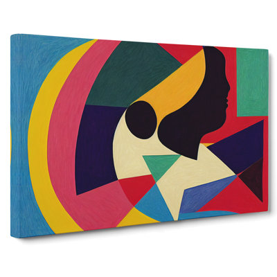 Enlightening Abstract Art - Wrapped Canvas Print