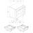 Maxine 4-piece Queen Bedroom Set Cream and Black-418652864-416450755-427398067