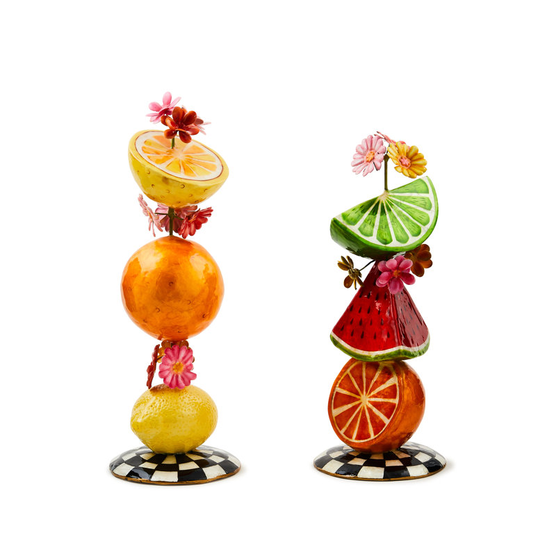 Tutti Frutti Topiaries, Set Of 2