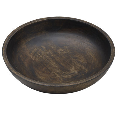 Bol de service en bois de manguier Fitz and Floyd Austin Craft, 2 pintes