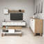 Diema Unfinished TV Stand for TVs up to 78"
