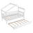 Wooden House Bed With  Trundle-781824787