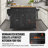 Chamara Wood Kitchen Island