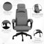 Polyester Office Chair with Headrest-199095702-199095696