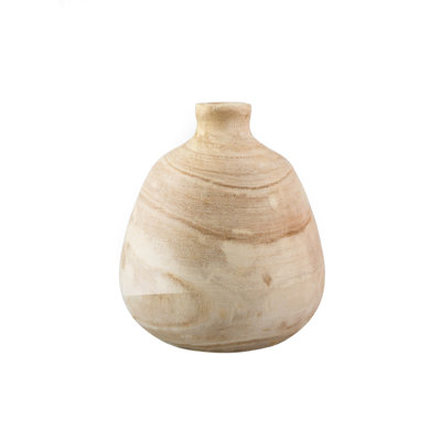 Irwinton Handmade Wood Table Vase