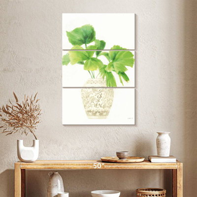 Harnek Palm Chinoiserie IV Cream