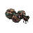Broxton Paw Pewter Pet Urn | Small-279556964-279556965