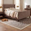 Tapis Anglesite à motifs animaux, gris, beige et crème, antidérapant, à poils courts, pour l'intérieur et l'extérieur, adapté aux animaux de compagnie, salon, chambre, salle à manger, entrée, couloir, bureau, lavable-1545128641