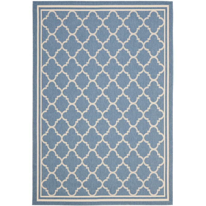 Attalla Geometric Indoor / Outdoor Area Rug, Rectangle 122 x 170 cm