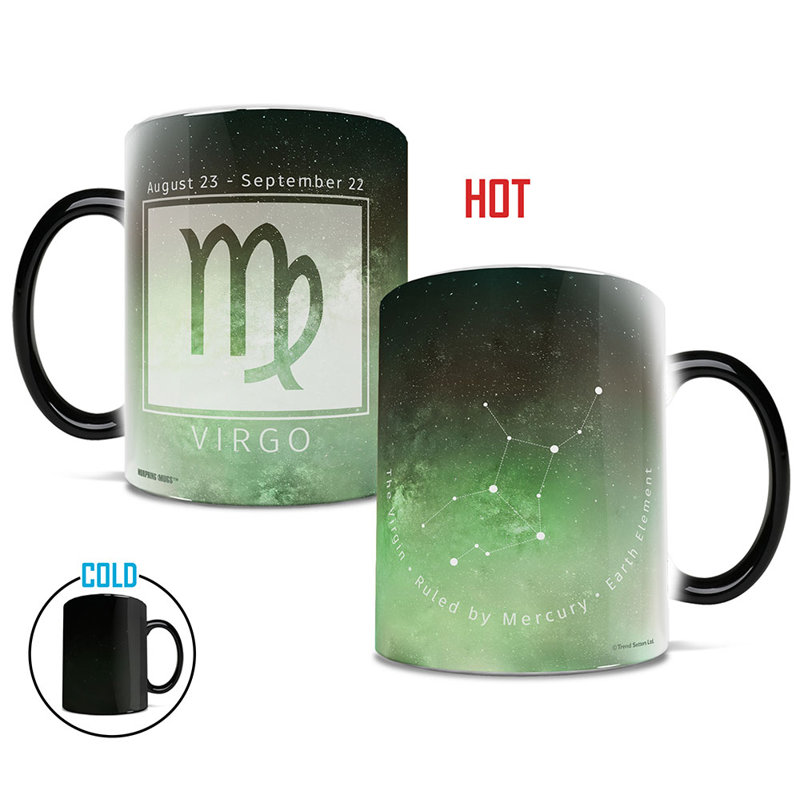 Anniversaire du signe du zodiaque Lorain (Vierge) Morphing Tasses