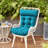 Outdoor/Indoor 3.5“ Dining Chair Seat Back Cushion-1534775232
