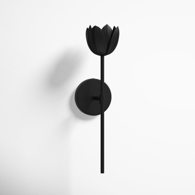 Dario Single Light Steel Dimmable Wall Sconces