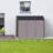 SideMate Plus 4 ft. W x 8 ft. D Vinyl Lean-To Storage Shed with Foundation