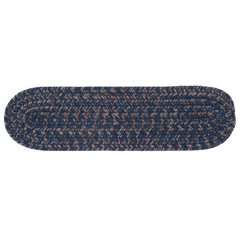 Tapis d'escalier Abey - Gris anthracite, Marine
