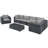 Invite 7 Piece Outdoor Patio Sunbrella Sectional Set-31769487