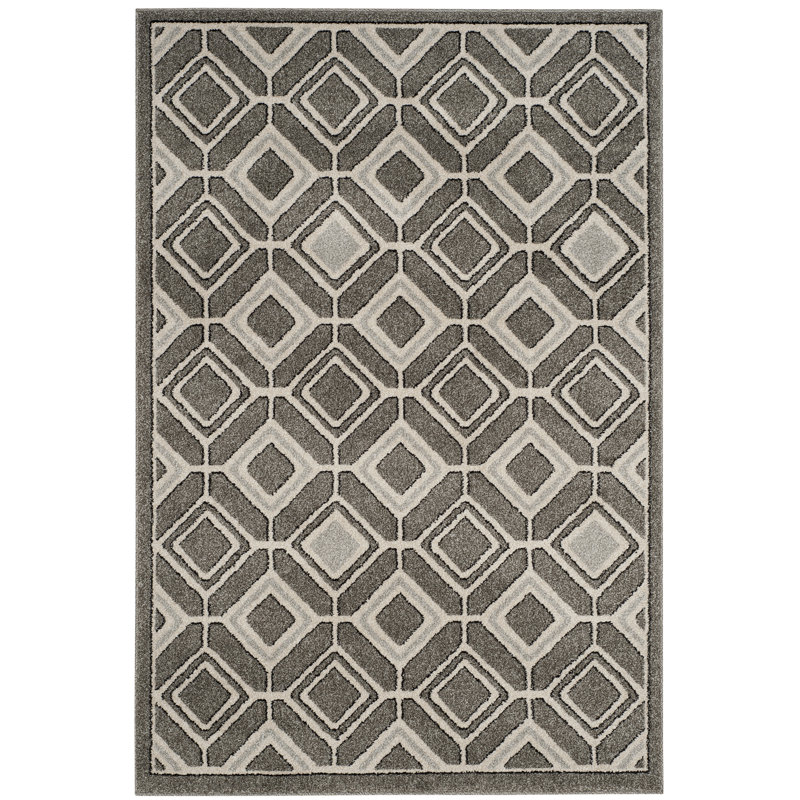 Tapis performance géométrique Amherst, Rectangle 4pi x 6 pi