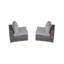 Ensemble de conversation pour 6 personnes avec coussins Biles Wicker-1520002996