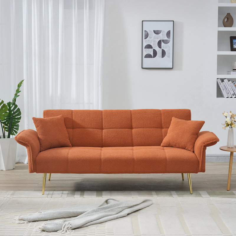 Versatile Convertible Sofa Bed With Adjustable Features For Home Comfort