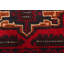 Teimani Red Rug 3'4" x 6'1"