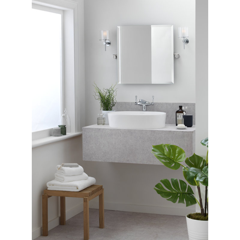 Ios Oval Vessel Bathroom Sink, Englishcast White