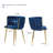 Evanni Velvet Upholstered Metal Side Chair-1233138661-1219530800