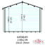Avesbury 10 X 10 Ft. Log Cabin